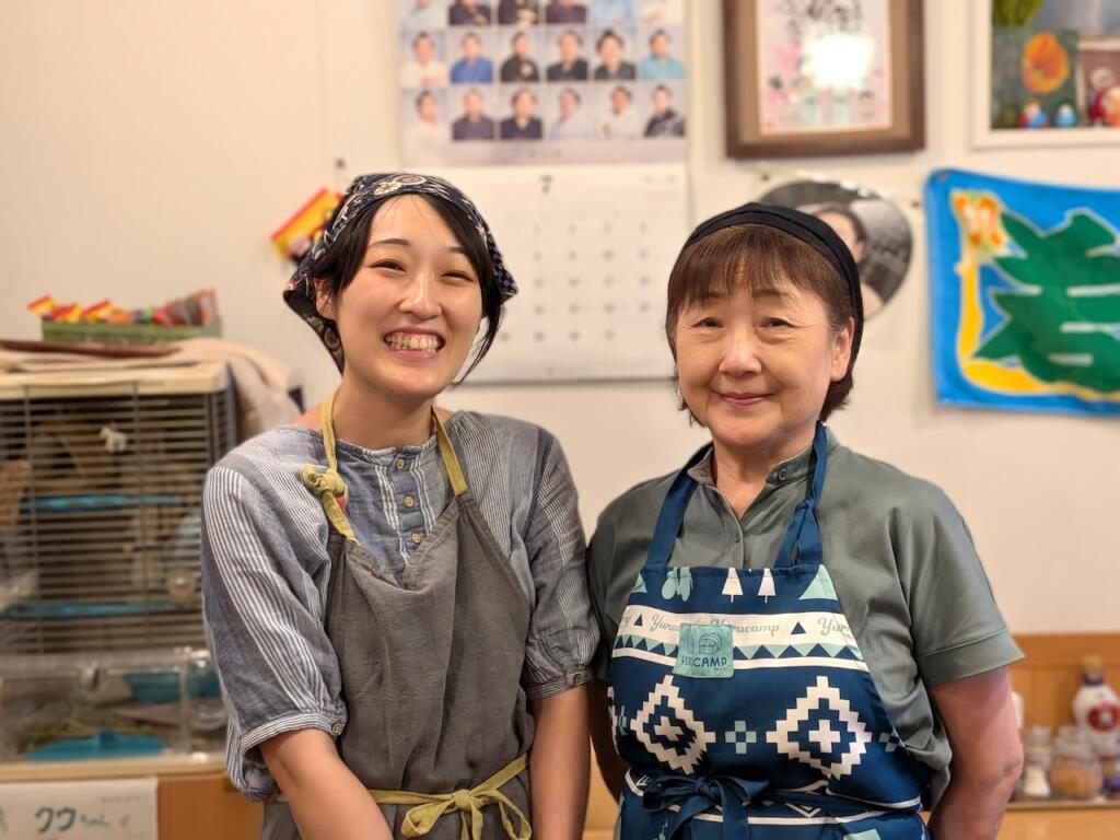 喫茶ふくかオーナーさん親子