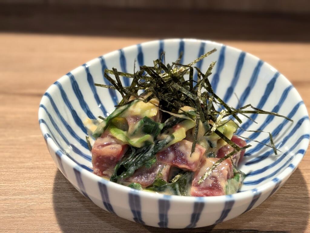 マグロのぬた