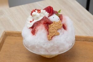 20周年を迎えた日暮里 和洋菓子 江戸うさぎ(EDO USAGI)の純氷かき氷