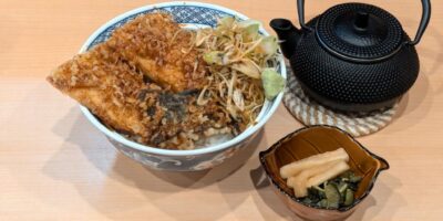 ふわとろ鯖天丼