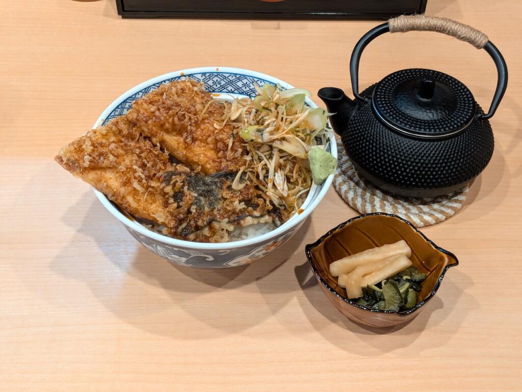 ふわとろ鯖天丼