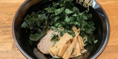 海苔まみれ油そば