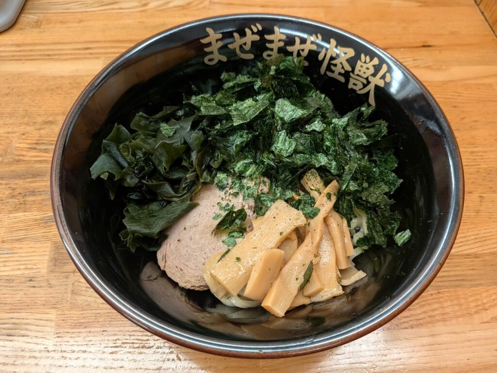 海苔まみれ油そば