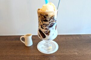 追いミルクお願いします。cafeころころの8月限定コーヒーゼリーオレ