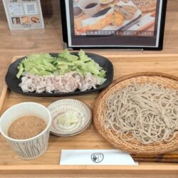 【荒川涼麵2026】くるみ胡麻だれでいただく神威豚の冷しゃぶとせいろのセット そば町屋はせ川