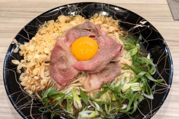 ついにオープンしたシン蕎麦 花田庵で蕎麦ジンを飲んで黒毛和牛蕎麦で〆る