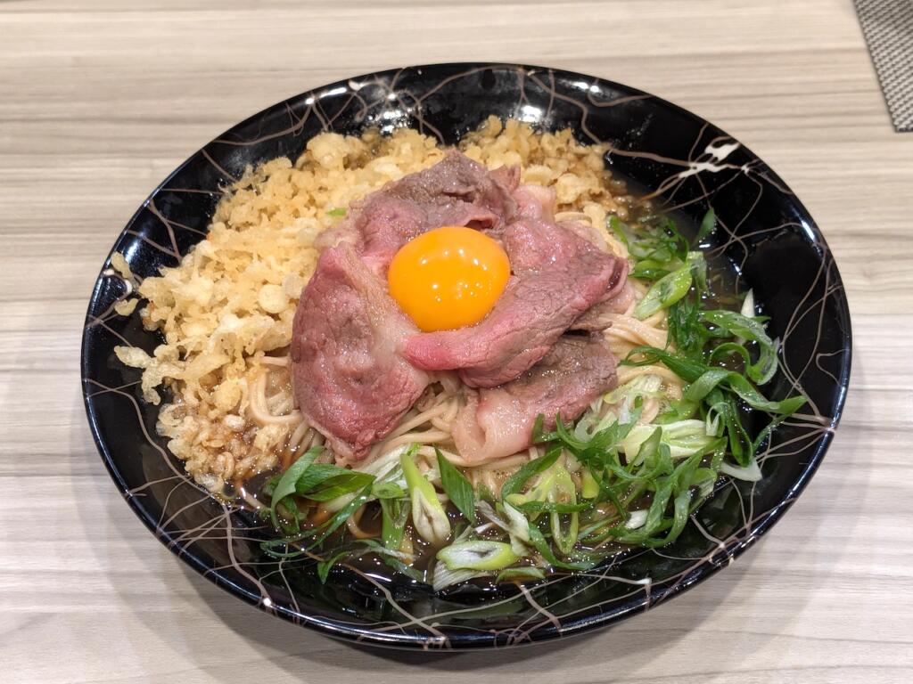 黒毛和牛蕎麦