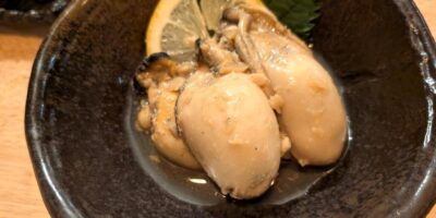 牡蠣の檸檬煮