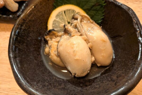牡蠣の檸檬煮