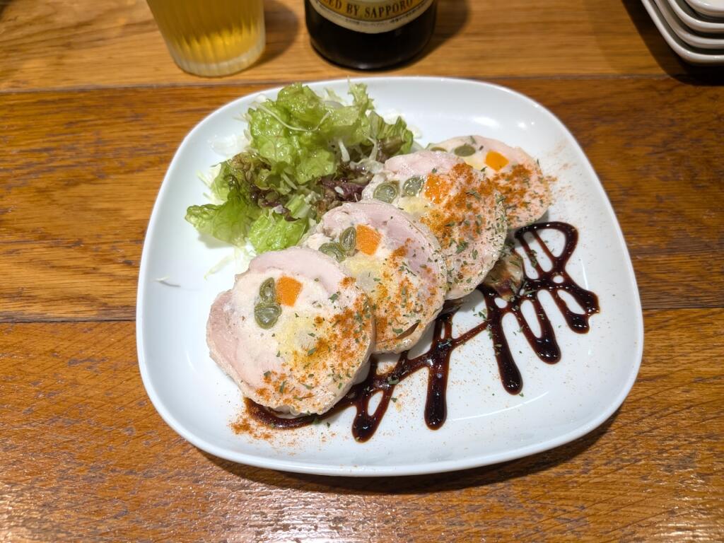 若鶏のガランティーヌ