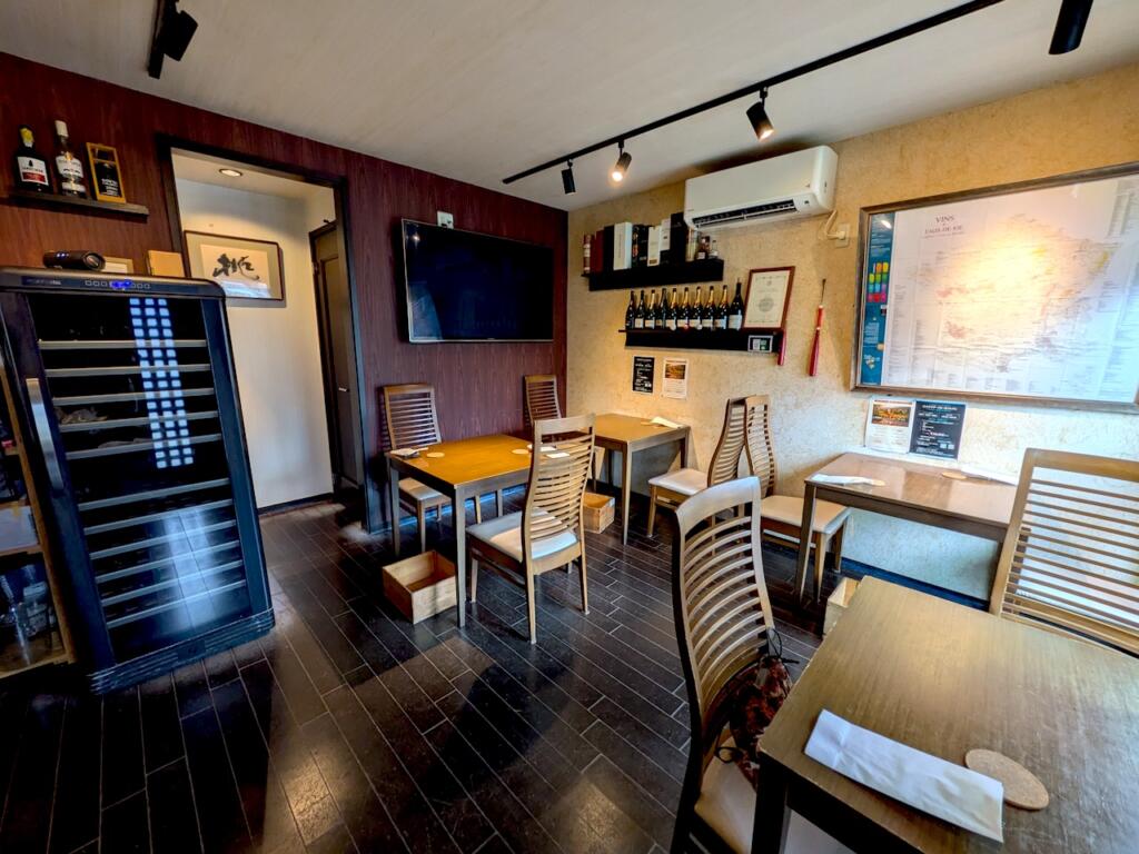 オステリア・イル・オットプレ 店内