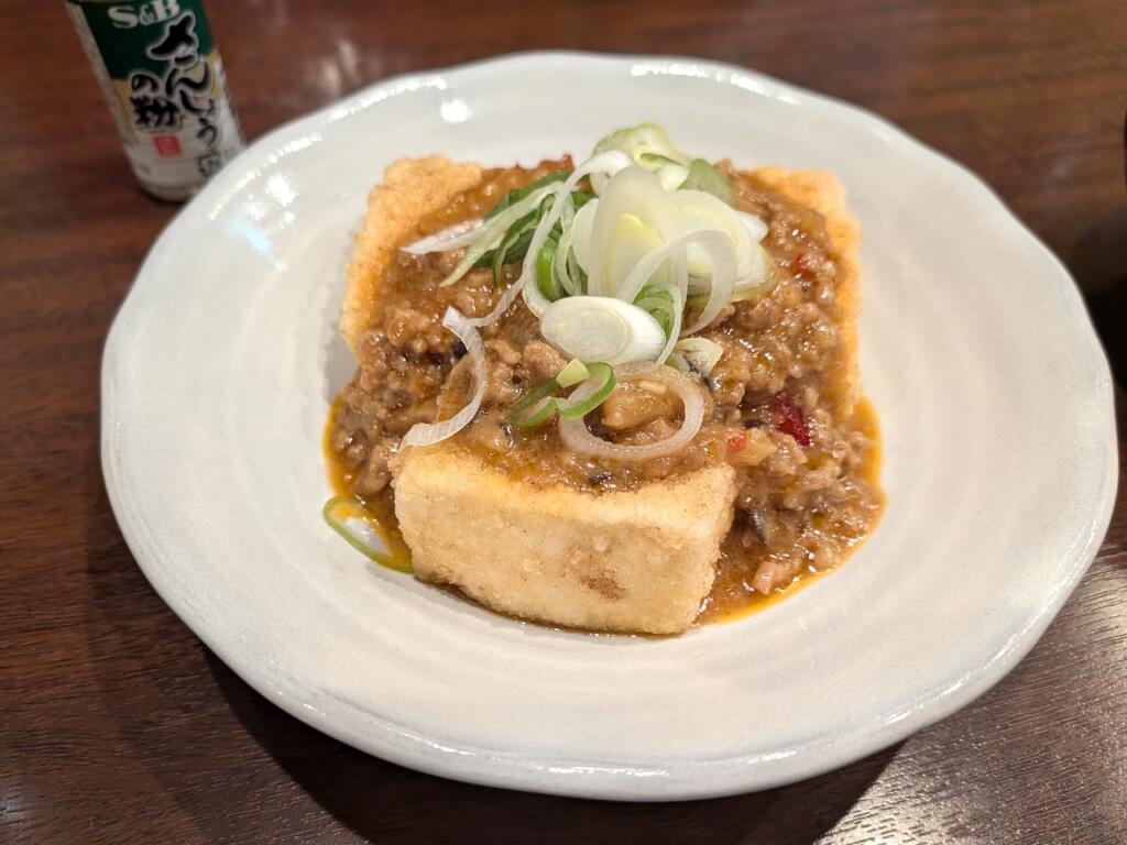 厚揚げ麻婆豆腐