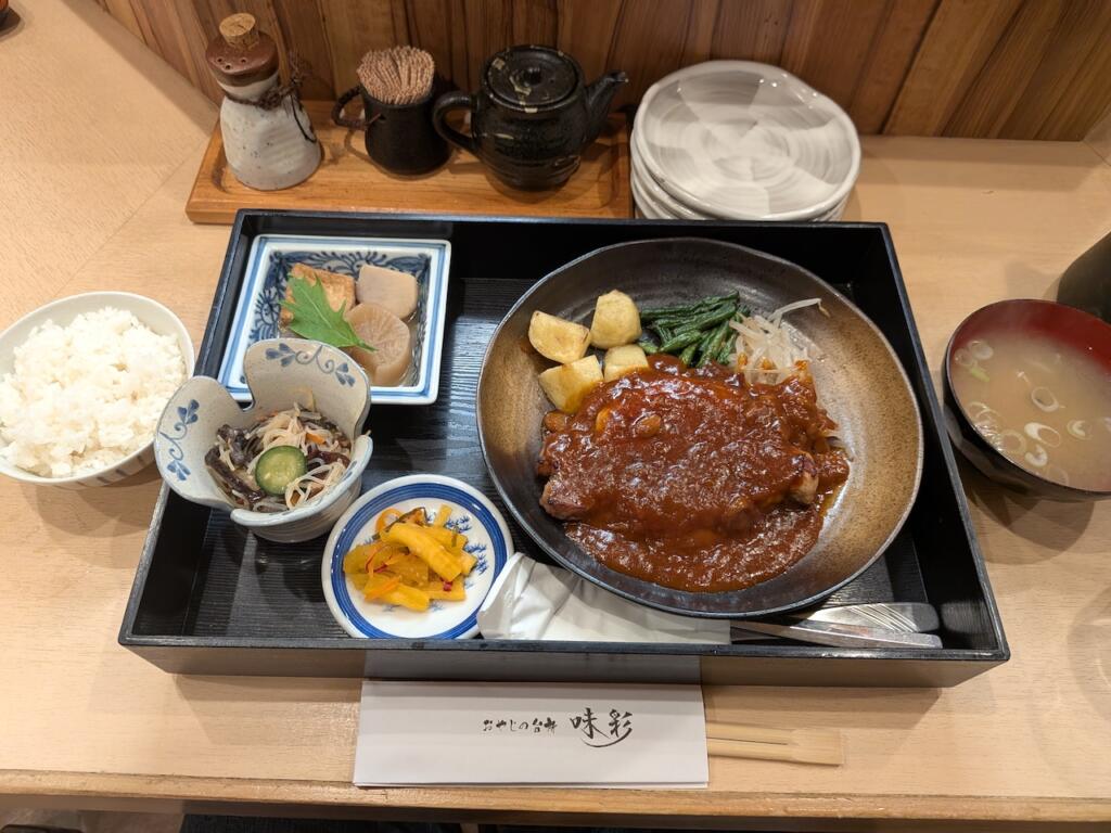 ポークステーキ定食