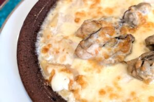 牡蠣シーズンスタート!熊野前のレストラン山惣で牡蠣グラタンと生ビール 牡蠣シーズンスタート!熊野前のレストラン山惣で牡蠣グラタンと生ビール