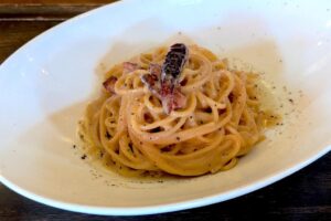 糖質オフ麺ZENBヌードルを選べる東尾久CAFE&BAR NARROWのパスタランチ