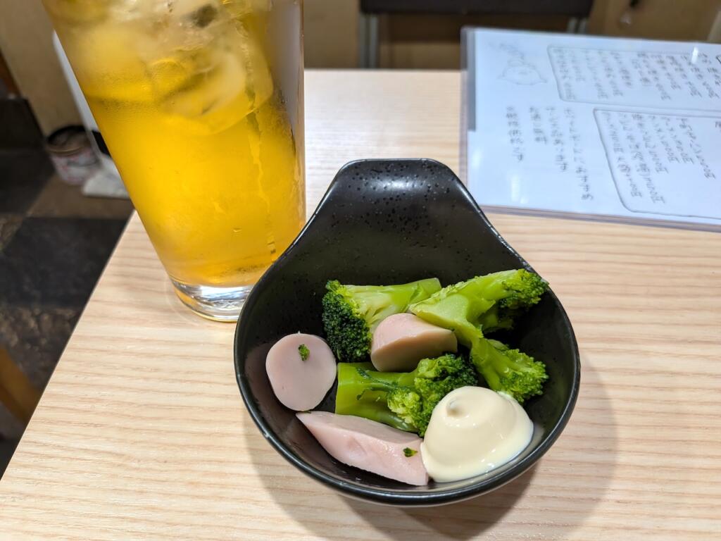 下町ハイボールとお通し